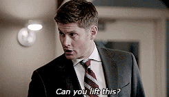 Castiel + Being A Cocky Bastard