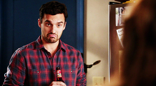 nick miller new girl turtle face