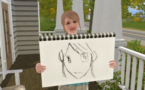 He Ended Up Liking His Sketch Though It Looks Nothing Like Him! A Romantic Selfie Was In Order To Celebrate,