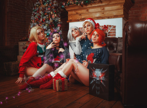 Winter Holidays | The WitcherFandom: The Witcher 3Character: Yennefer, Triss, Ves, Ciri,&n