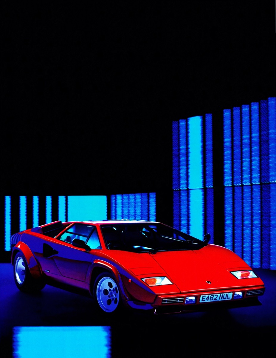 flight-time:  Red Cars Go Faster More Countach