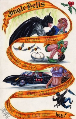 blackbatpurplecat:  Artist: Joseph Michael Linsner Merry Christmas to everyone who’s celebrating on Dec 24th!