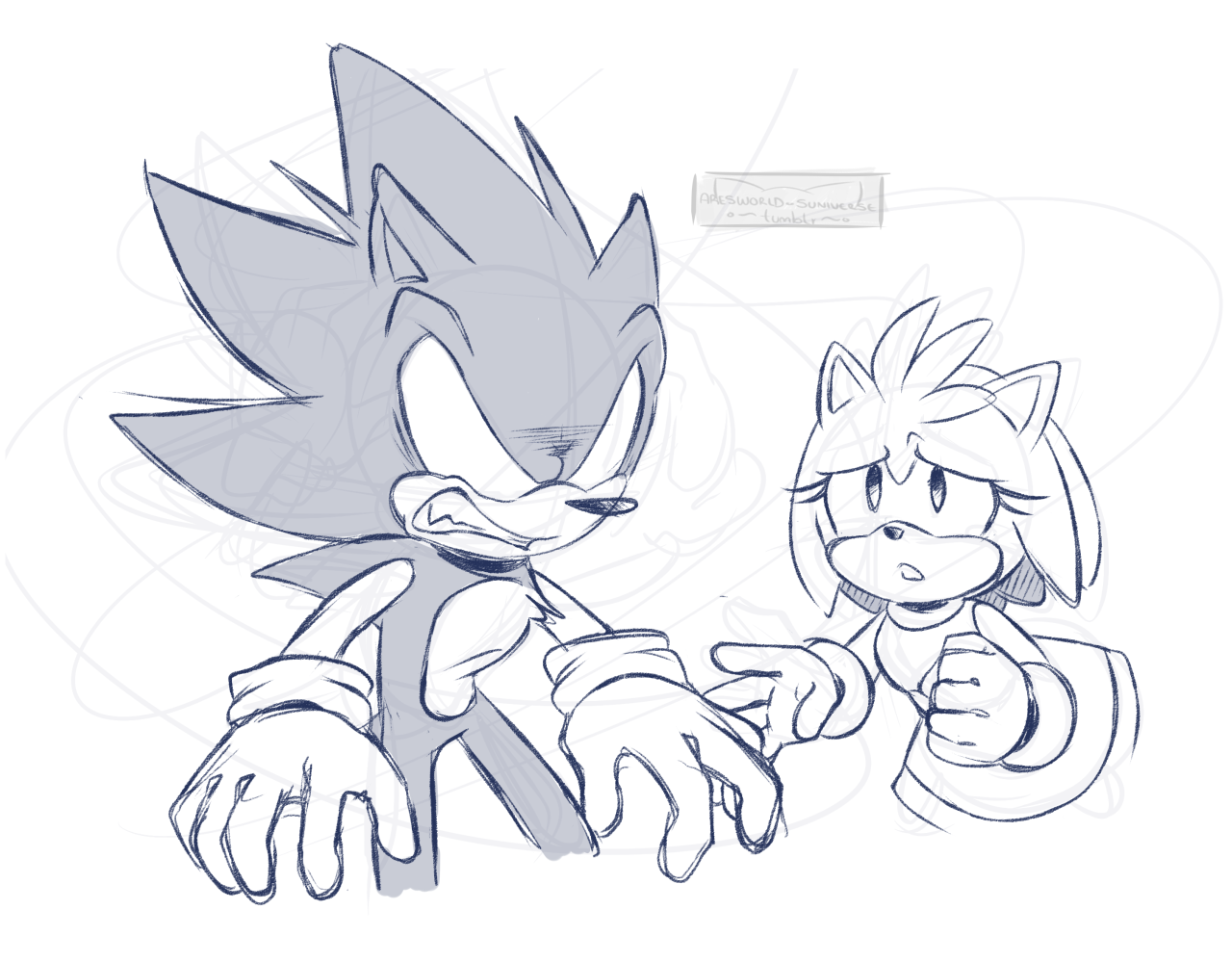 Dark Sonic  Sonic and amy, Sonic, Sonic boom
