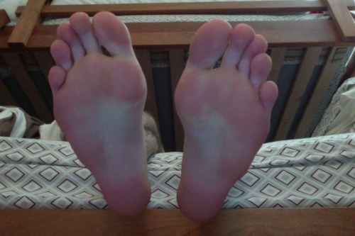 My soft, pink soles from a different angle :)