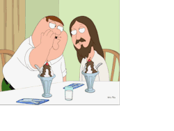 lincolnhater:  Jesus giving Lois Griffin
