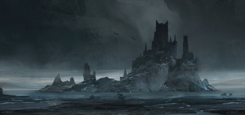 therealvagabird: Castle - Juhani Jokinen“Toil, toil, over mystic oils,Shining stones, and magi