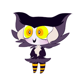 scaitblue:    just to show that im not dead yet…..have a chibi odeth to cheer you up  ♥   here is the white BG version transparent here    owly waifu~ &lt;3