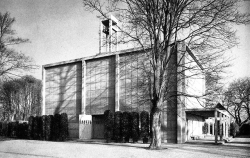 elarafritzenwalden: Mariebjerg Chapel &amp; CrematoriumGentofte, Denmark; 1936-42 Frits Schlegel