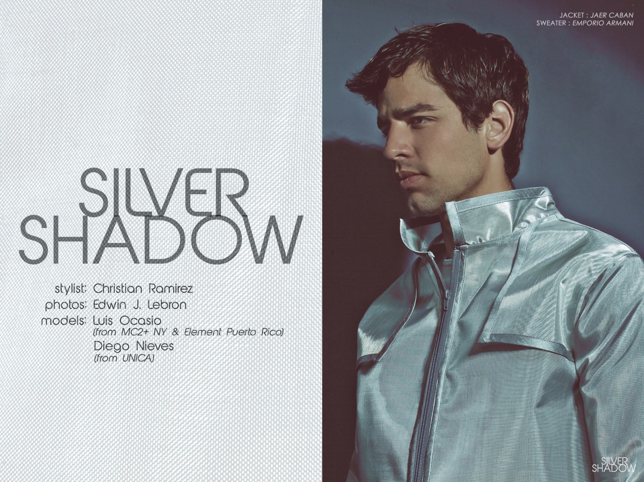 ejlphgphy:  PART II of “SILVER SHADOW” my work with  stylist: Christian Ramirez