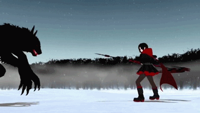 shsl-emotional-wreck:  I love how in RWBY the characters are just as badass are they are complete dorks. It goes from this     to this    in like 4 seconds I love this show   