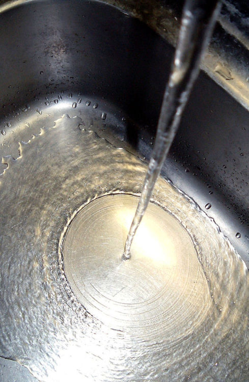 You’ve seen it a million times. When you turn on your kitchen faucet, the falling water forms a distinctive ring – known as a hydraulic jump – in the bottom of your sink. First described by Leonardo da Vinci, this phenomenon has been studied for...