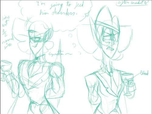 Wip Of An Upcoming Drawing ^w^ Yes This Is What The Wine Thing Was For