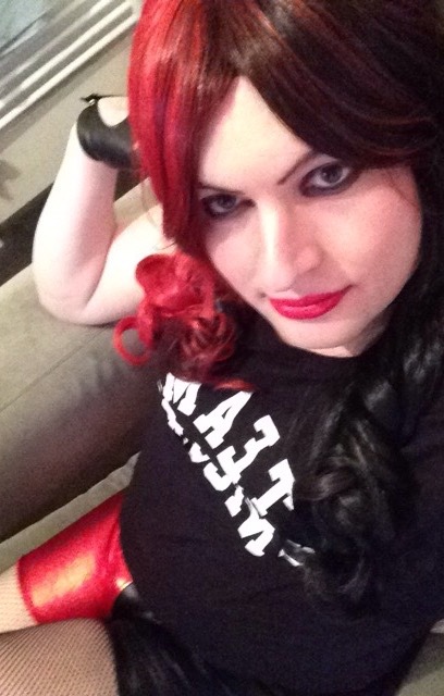 steph-cox-cd:  New red and black wig with adult photos