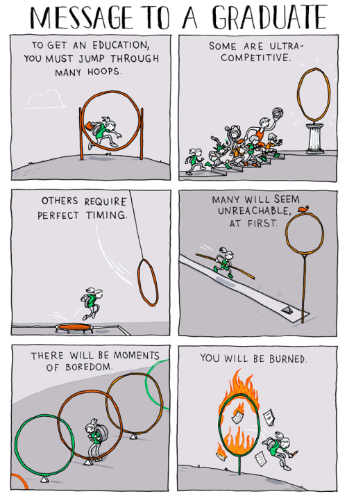 incidentalcomics:Message to a Graduate