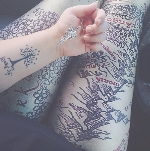 buzzfeedbooks:31 Totally Drool-Worthy Tattoos For Fantasy Lovers