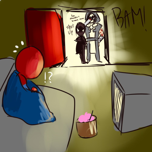 Have The Venom Spiderman (?) And Zenpool Seen Spiderpool Drama Going On Lately?! 