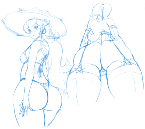 speedyssketchbook:Rosalina is a bit risky, but I think I’ll post this here. ;9