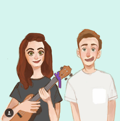 Dodie and Jon by oona_who