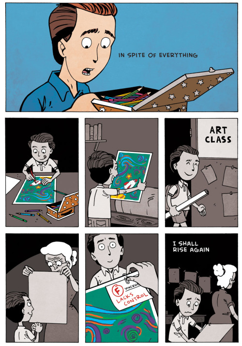 wodneswynn:rzeit:evilsoutherngentleman:cosmic-cunnilingus:zenpencils:Vincent Van Gogh - ‘In spite of