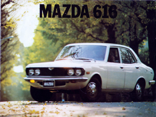 japanesecarssince1946:  1975 Mazda 616 sales brochurewww.german-cars-after-1945.tumblr.com - www.french-cars-since-1946.tumblr.com - www.japanesecarssince1946.tumblr.com - www.britishcarsguide.tumblr.com