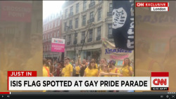 alegbra:  4est:  anthroweasel:  Breaking news from London CNN mistakes dildos and butt plugs for Arabic http://www.cnn.com/videos/world/2015/06/27/isis-flag-gay-pride-parade-london.cnn    looks like they figured it out