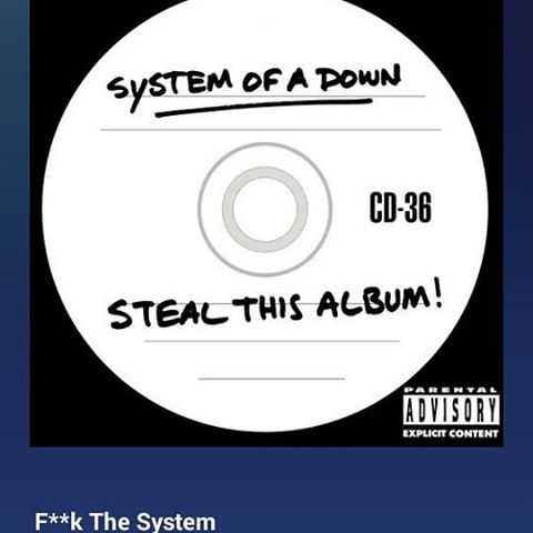 // #SystemOfADown #s.o.a.d Even if I want the peaceful road , I&rsquo;m taking the angry path fr