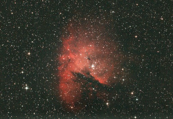 epitomizingrebecca:  Pacman Nebula by Graham Hard 