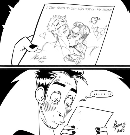 So Aziraphale Is Canonically Good At Drawing, Is He?