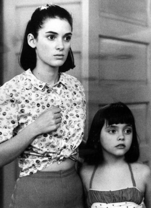 boysofthe80s: Winona Ryder &amp; Christina Ricci star in Mermaids, 1990