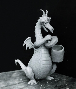 the-disney-elite:Original Figment maquette