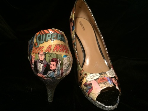 Infrequent Character: $110 Recently we received a BIG, exciting order! Four bridesmaid shoes and two
