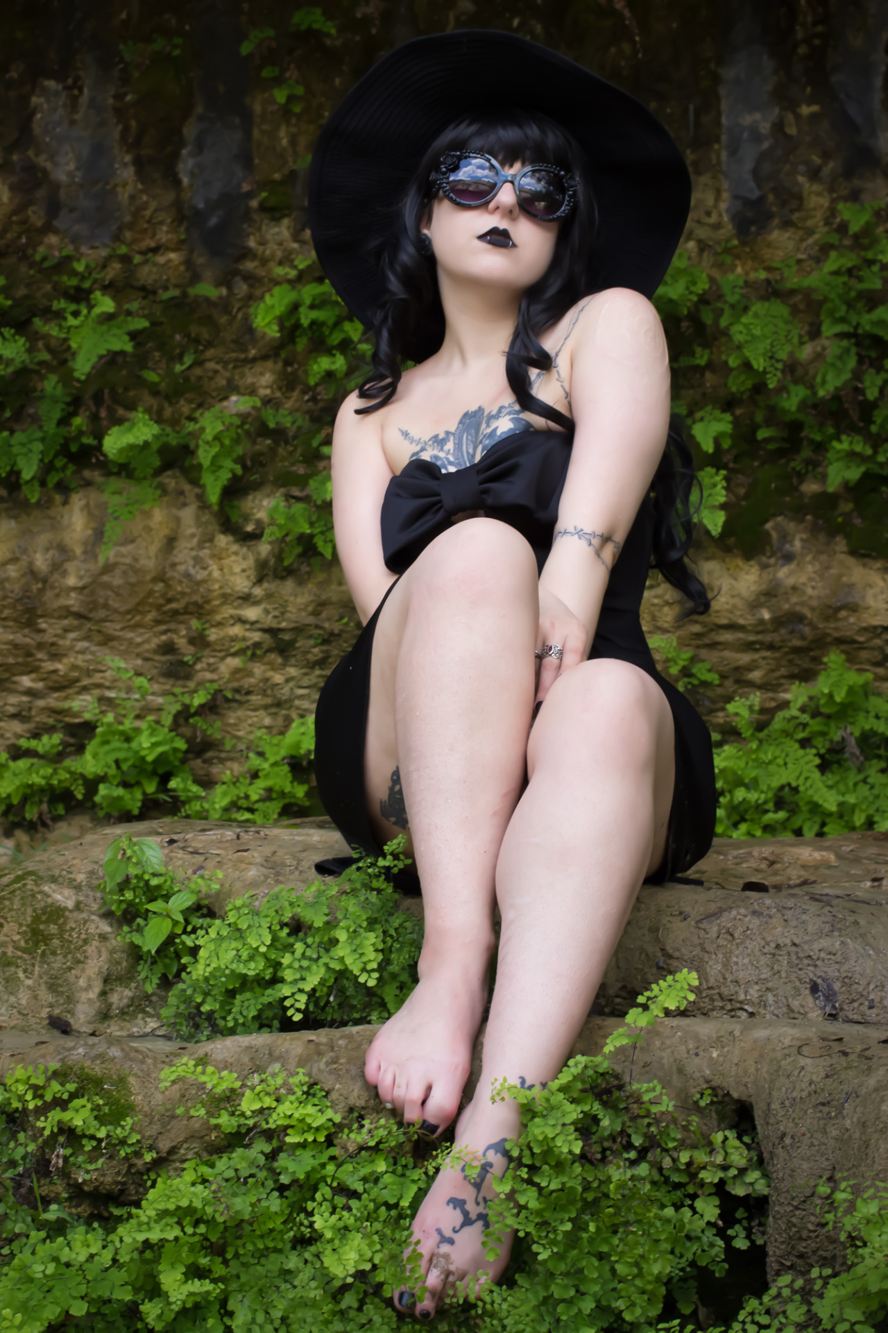 gingerfoto:  Got to work with this badass lady  hexhypoxia Photo: gingerfoto 