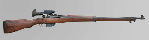 World War I Ross Canadian sniper rifle, currently on display at the Canadian War Museum.