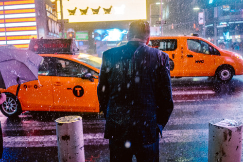 Downpour in Times Square. July 2019. by @illkonceptinc