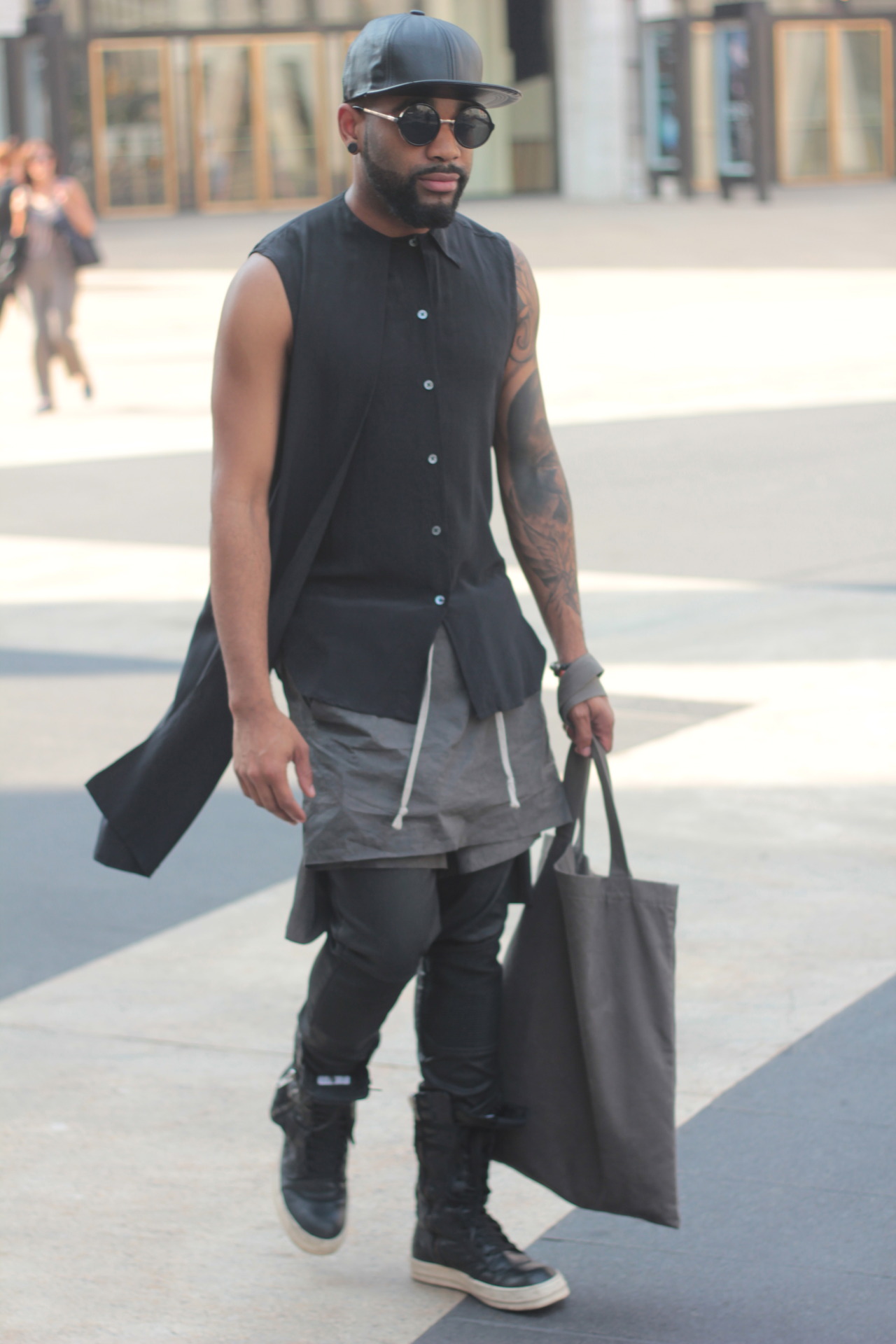 cocaine-nd-caviar:  blvckstreet:  aagdolla:  New York fashion week.  BLVCKSTREET