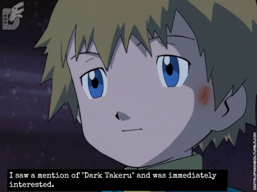  I saw a mention of “Dark Takeru” and was immediately interested. I’ve always love