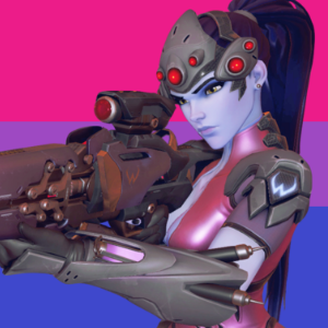 prideiicons:♡ Bisexual Widowmaker ♡Requested by @irl-fatale !