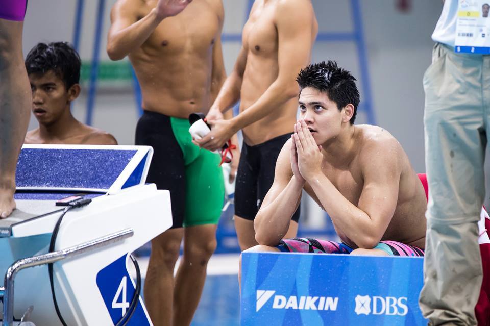 “Men’s  4x200m Freestyle Relay - Joseph Schooling, Quah Zheng Wen, Danny Yeo