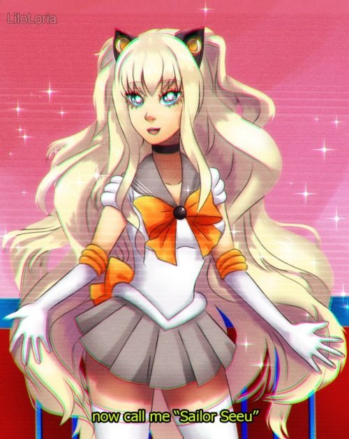 I made a fanart about “Sailor Seeu”I hopeyou like a lot :3