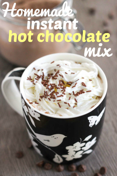 foodffs:HOMEMADE INSTANT HOT CHOCOLATE MIXReally nice recipes. Every hour.Show me what you cooked!