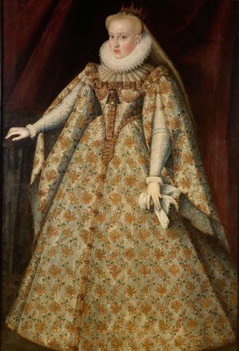 Portrait of Archduchess Maria Christina of Austria by Ottavio Zanuoli, c. 1595