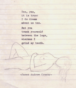 Typewriter Poetry #911 by James Andrew Crosby(I