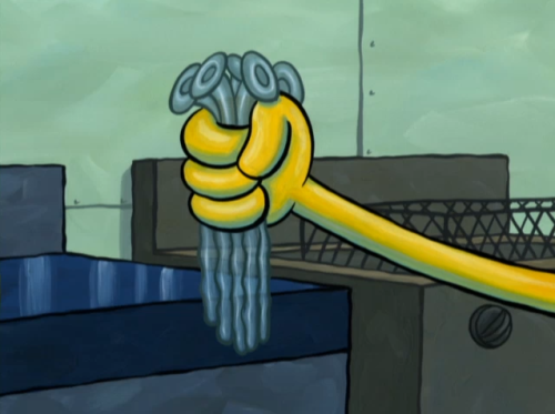 ruinedchildhood:Remember the time Sponge Bob made a Squidward balloon animal out of condoms