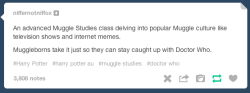 charlottethetasigma:  hug-a-mermaid:  Favorite Muggleborns headcanons (1/?)   What is that INFERNAL CLICKING NOISE!!!  