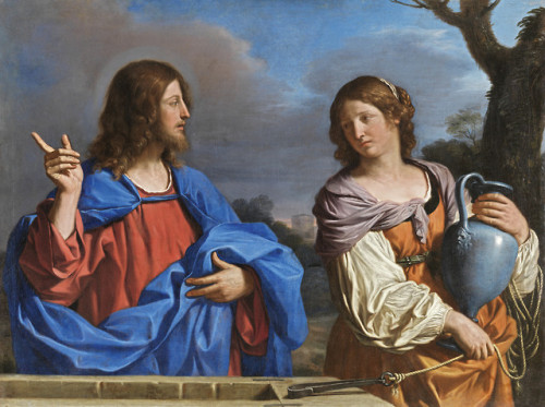 Christ and the Woman of Samaria at the WellGuercino [Giovanni Francesco Barbieri] (Italian; 1591–166