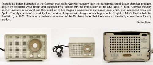 Artur Braun, Fritz Eichler, Radio SK 1, 1955. Source: The Designmuseum Collection App.