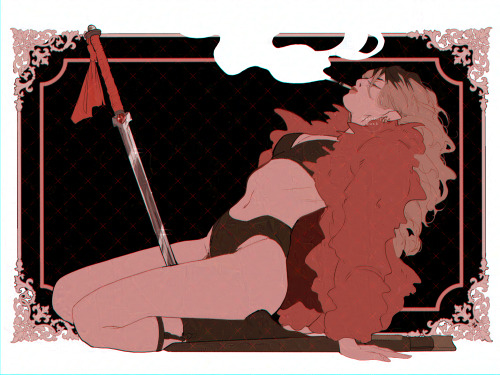 Swordplay.