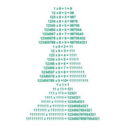fathom-the-universe:  Christmas tree math - happy days everyone  Adorei esses truques da matemática