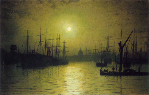 sanctaphraxx:Favourite Artists → John Atkinson Grimshaw 