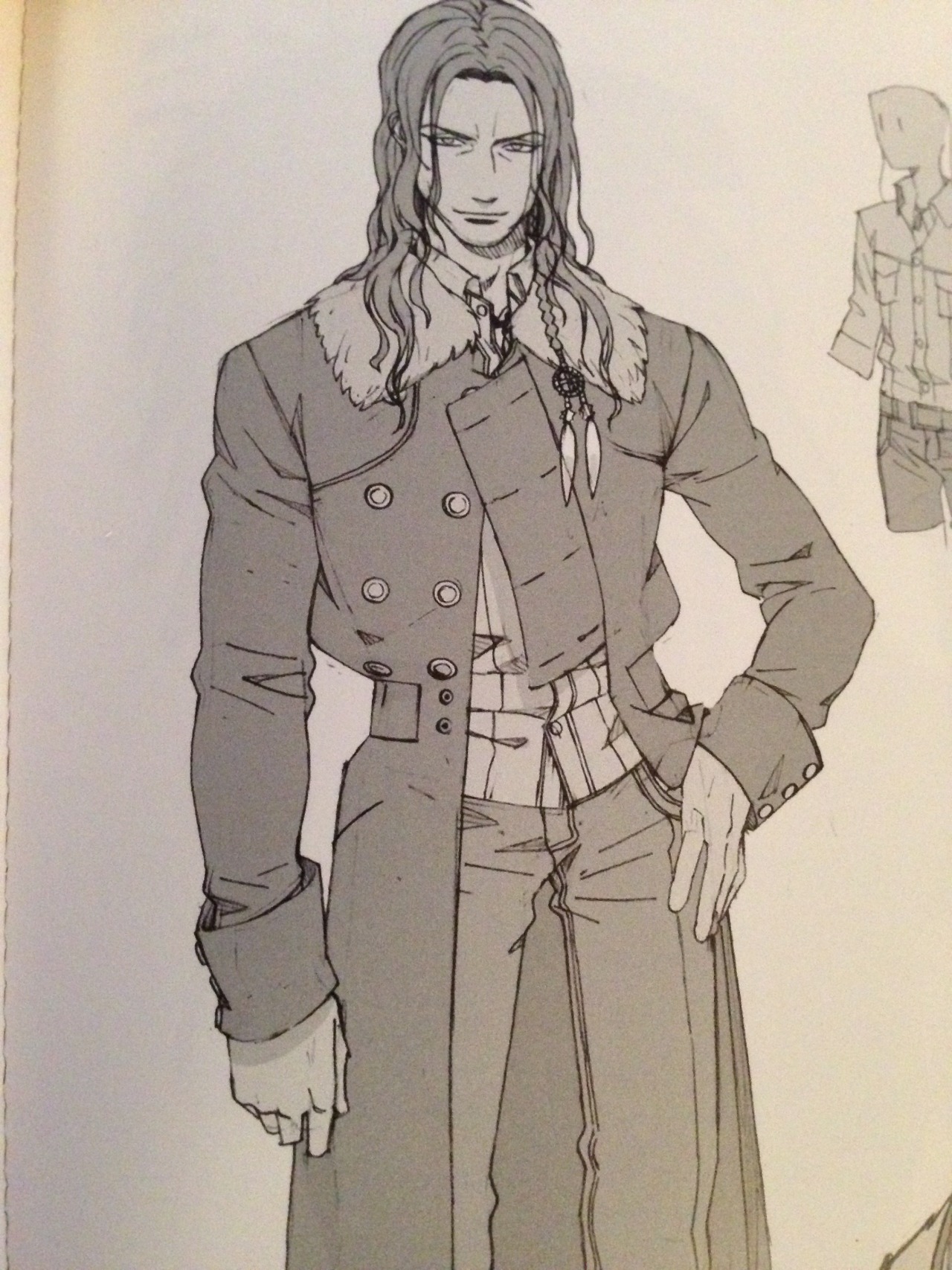 fuwa-fuwa-gem:  Mink from DRAMAtical Murder Official Works 
